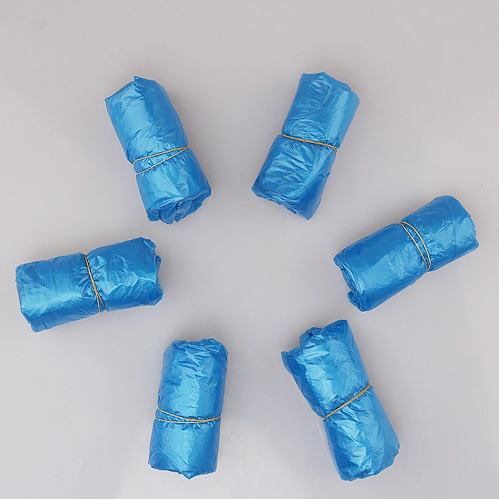 200 Uds. Cubierta impermeable a prueba de polvo para zapatos, no tejido desechable grueso para laboratorio, salón, taller, uso, cubiertas protectoras para calzado - imagen 2