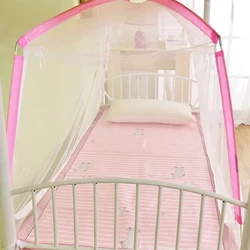 Mosquitero transpirable para cuna - Plegable y fácil instalación