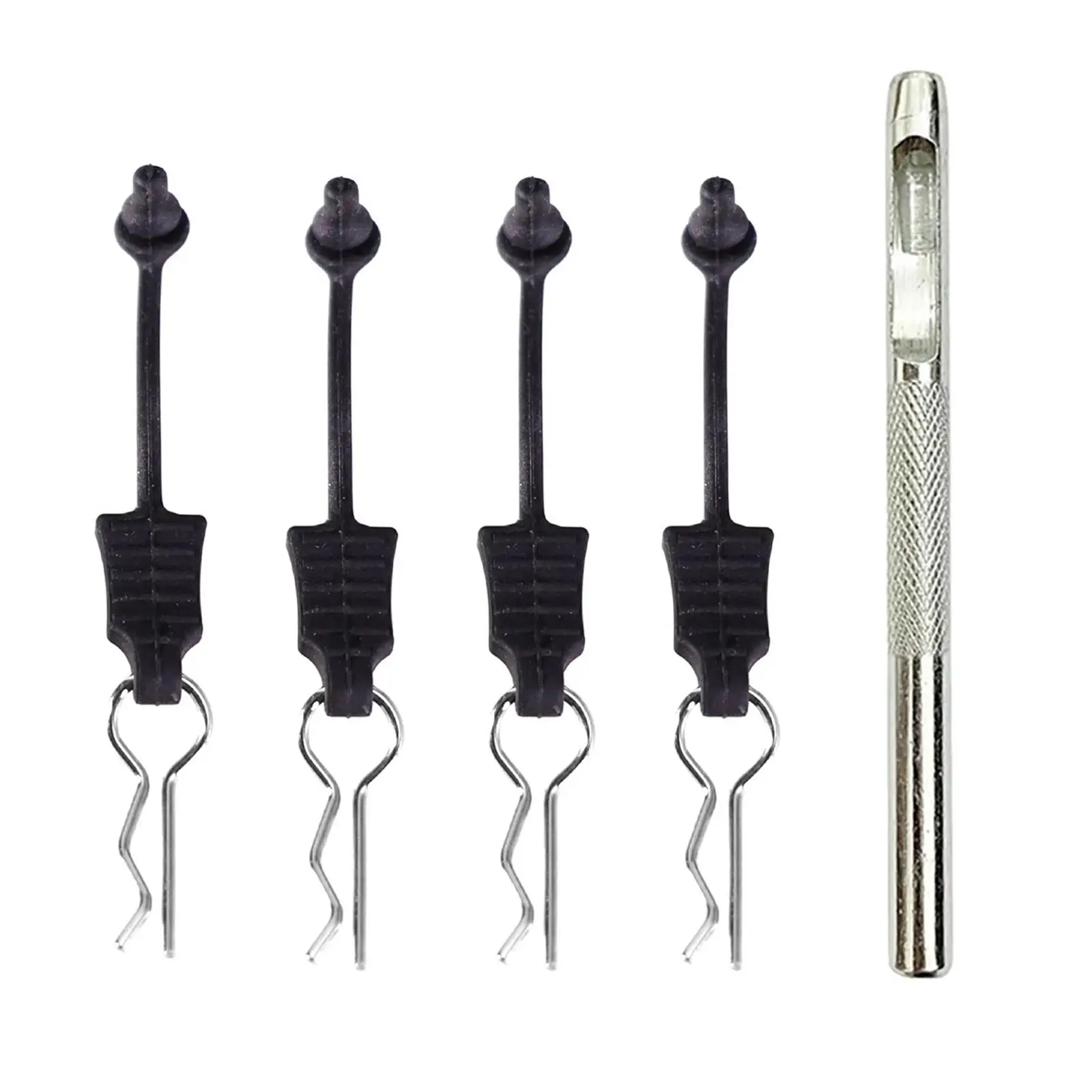 RC Car Body Clip Kit High-strength 4 Pieces/20 Pieces RC Car Accessories R‐Shape Shell Clips for 1/12 1/14 1/16 RC Cars Hobbyist RC Car Body Clip Kit High-strength 4 Pieces/20 Pieces RC Car Accessories R‐Shape Shell Clips for 1/12 1/14 1/16 RC Cars Hobbyist