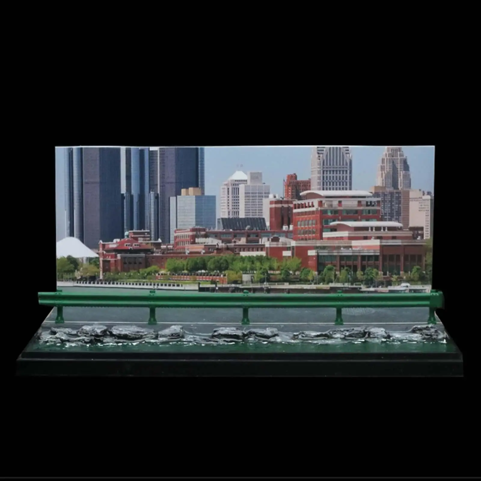 1/64 Car Scene Model DIY Model Accessory Diorama Display Case for Tiny Figure Model Car Vehicle Scene Toy Decoration Collections