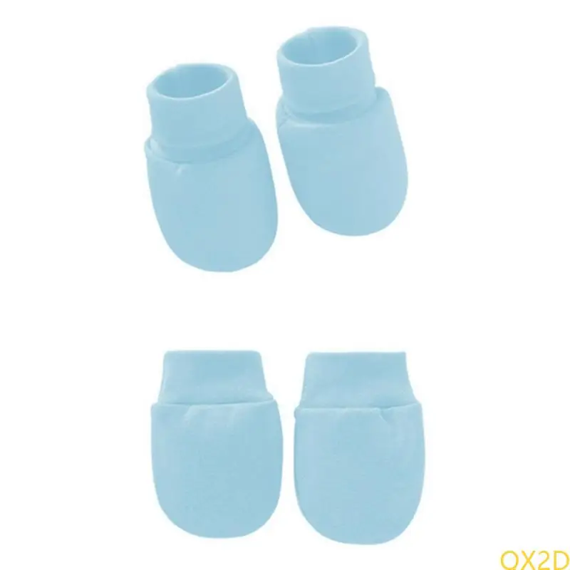 QX2D Color sólido Otoño Summer Summer Single Mittans Calcetines Tap para bebés Regalos para niños - imagen 3