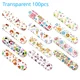 transparent 100pcs