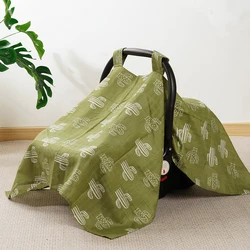 Funda para silla de coche Happyflute – Muselina de bambú transpirable