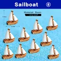 10pcs Sailboat