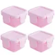 Pink 4pcs