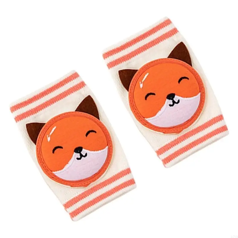 D7YD 1 par protectores rodillas para bebés, calentadores piernas, rodilleras seguridad para bebés 0 a 3 años, - imagen 4