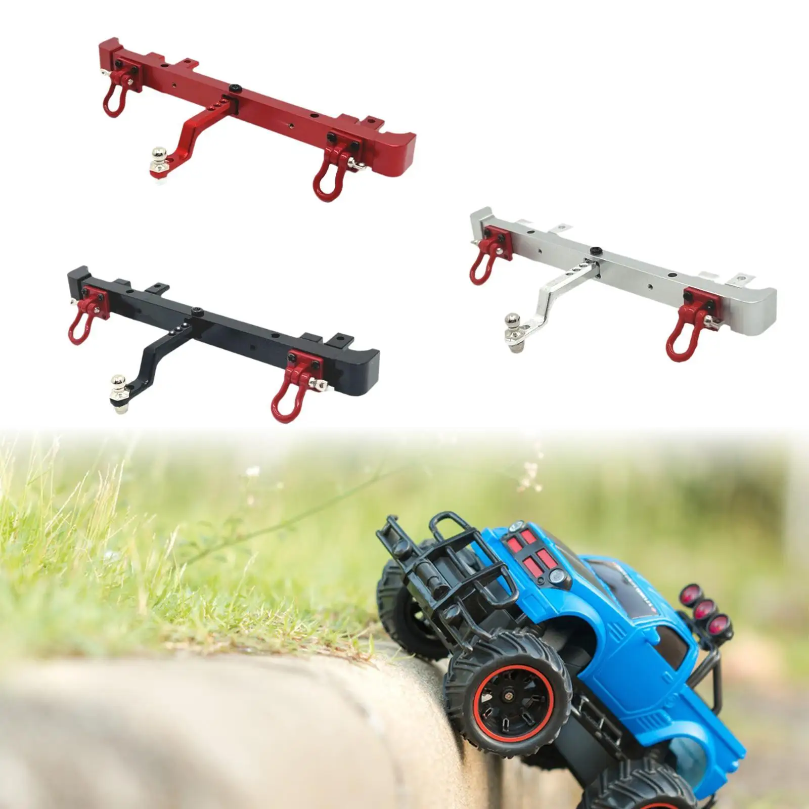 1:12 RC Rear Guard Component for MN82 LC79, Easy Installation Accessory