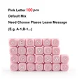 100Pcs Mix Letter