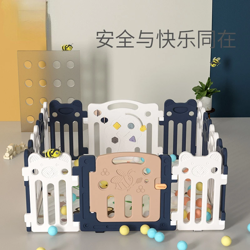 Valla de seguridad para bebés, parque de atracciones para gatear, parque de juegos para bebés, corralito para bebés - imagen 2