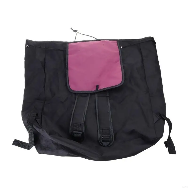 D7YD bolso a prueba salpicaduras correa hombro ajustable mochila almacenamiento gran capacidad mochila fácil - imagen 4