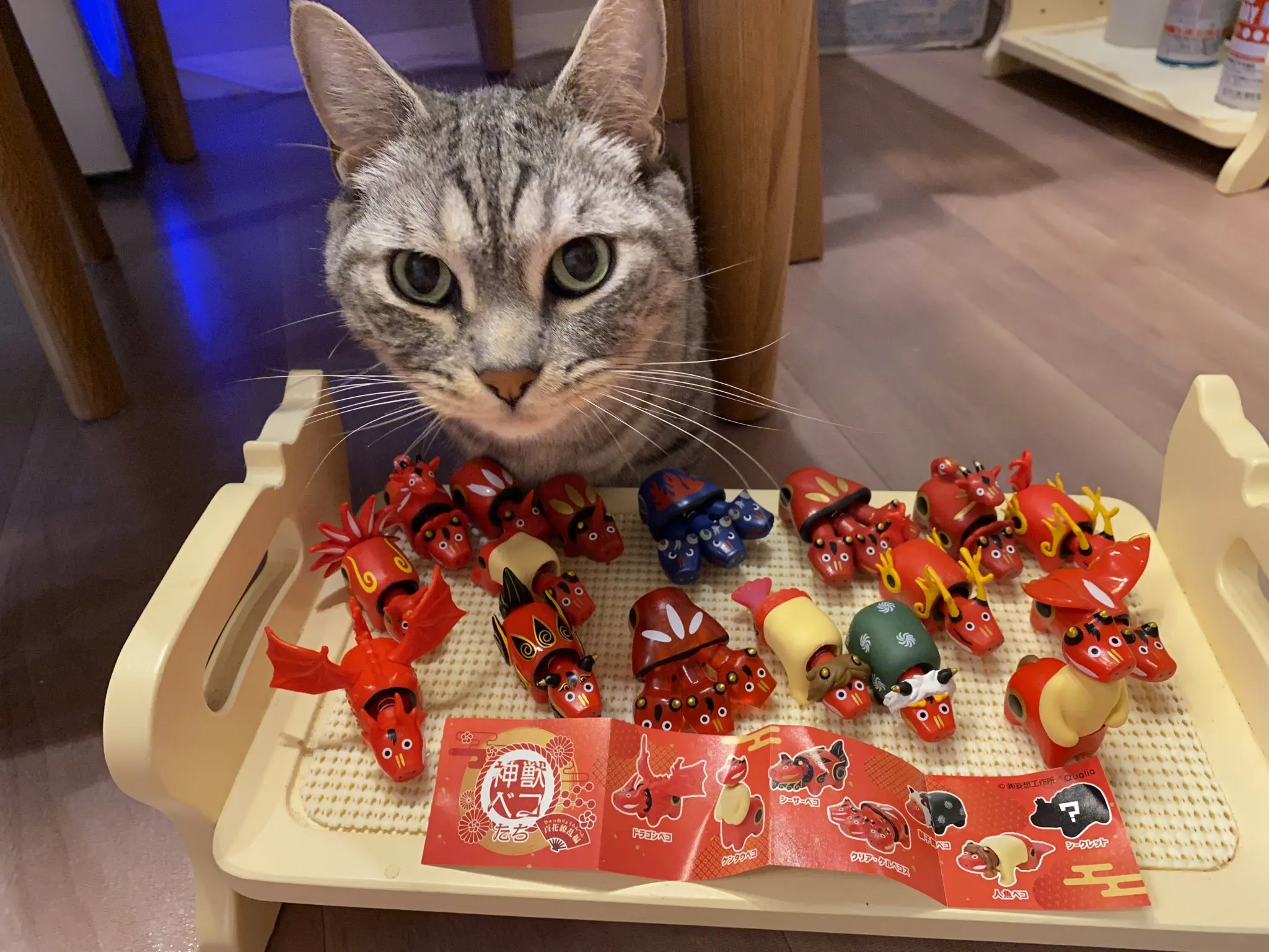 Qualia cápsula juguetes Divine Beast Bekotachi Hyakka Ryoran Edition Beko que se reencarna en el mundo mítico - imagen 5