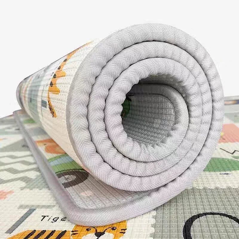 Alfombra gruesa de gateo para bebés – Juegos infantiles no tóxicos - imagen 2