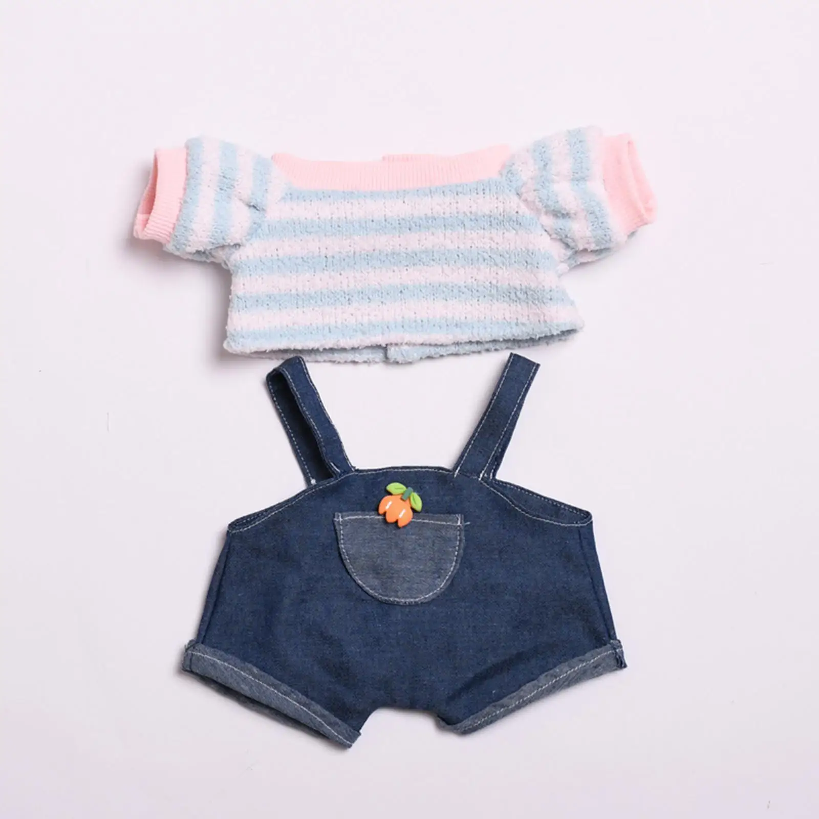38cm Pendant Doll Clothes Doll Clothing Dress up Photo Props Soft Comfortable Doll Accessories Doll Outifit for Birthday Kids