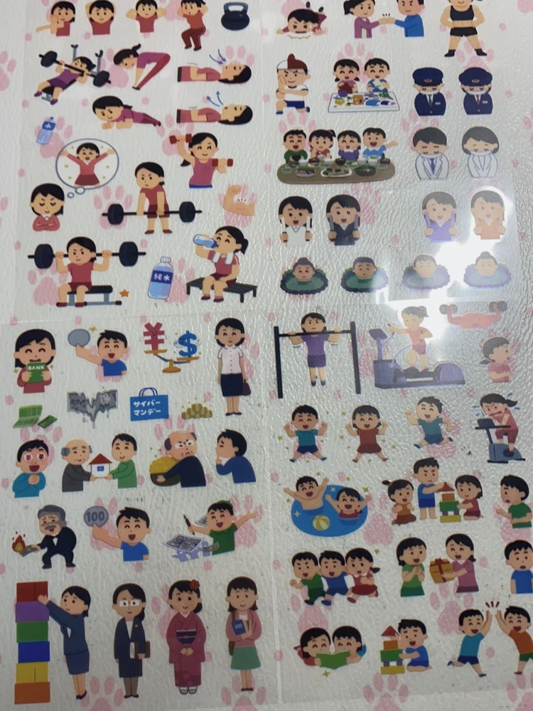 Pegatinas estilo japonés de dibujos animados para manualidades - imagen 2