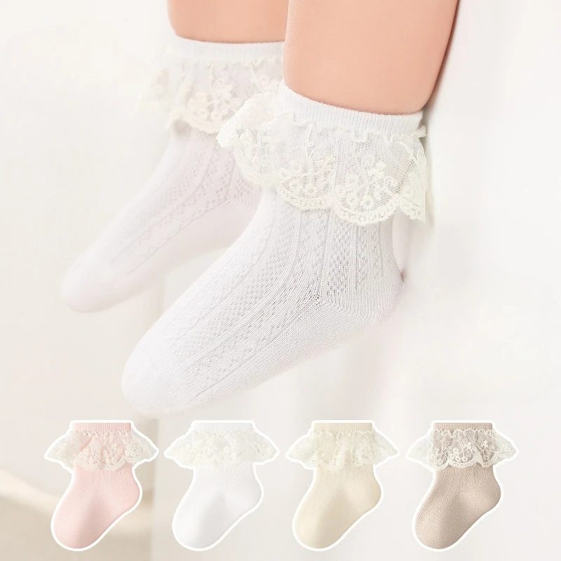Calcetines tobilleros algodón suave niña – Princesa sin costuras - imagen 2