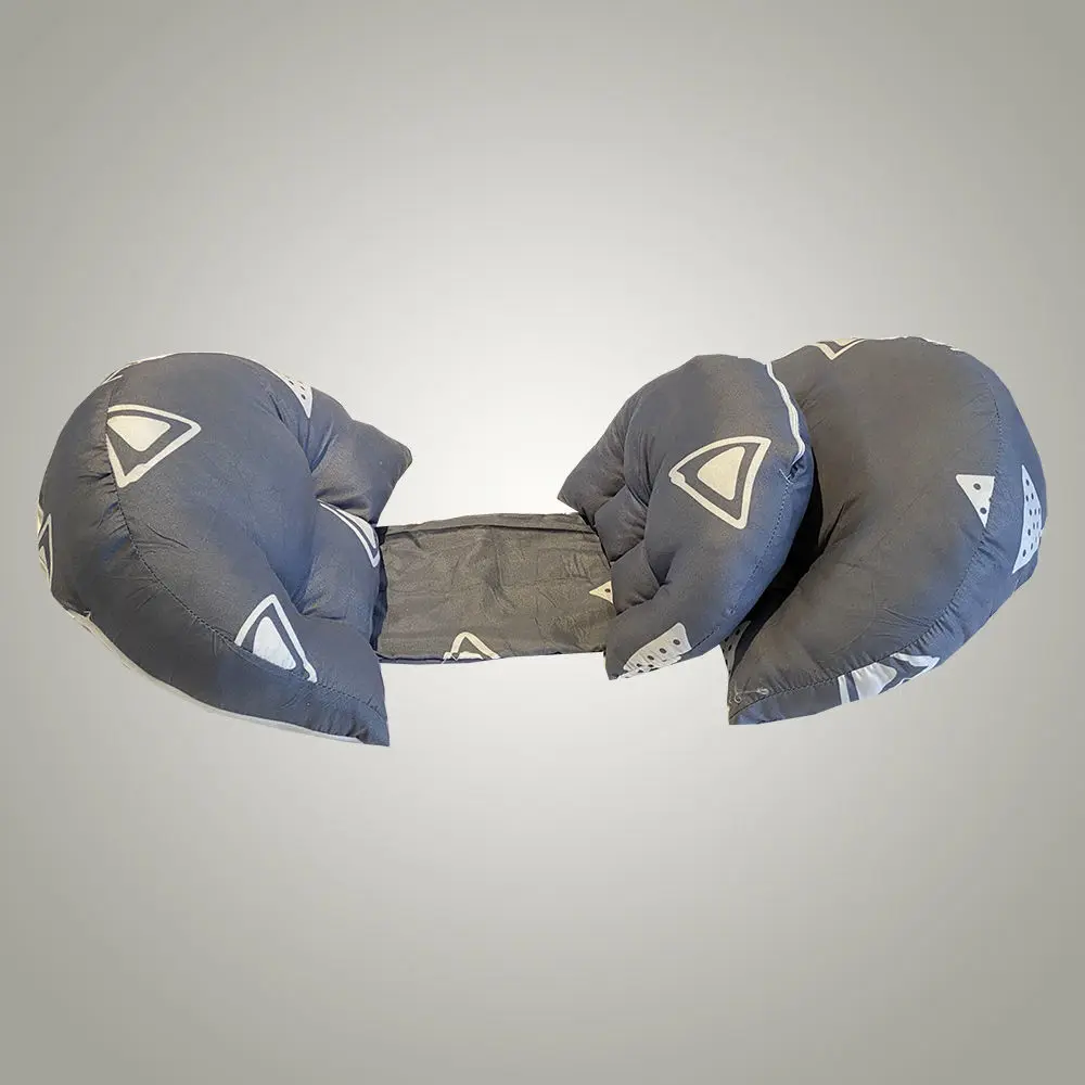 Almohada de apoyo para el vientre para dormir lateral de la mujer embarazada, almohada multifunción para el hogar para mujer embarazada, almohada Lumbar para mujer embarazada - imagen 4