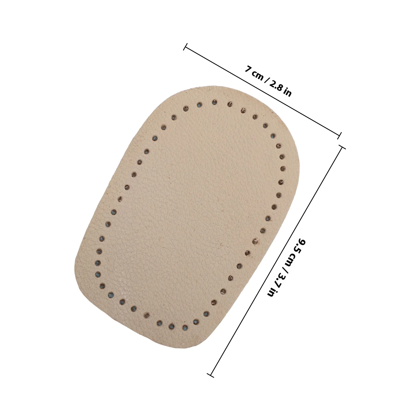 Almohadillas para los pies, plantillas de vaca de grano completo, absorción de impacto, alivio del dolor en el talón para caminar, correr y bailar - imagen 4