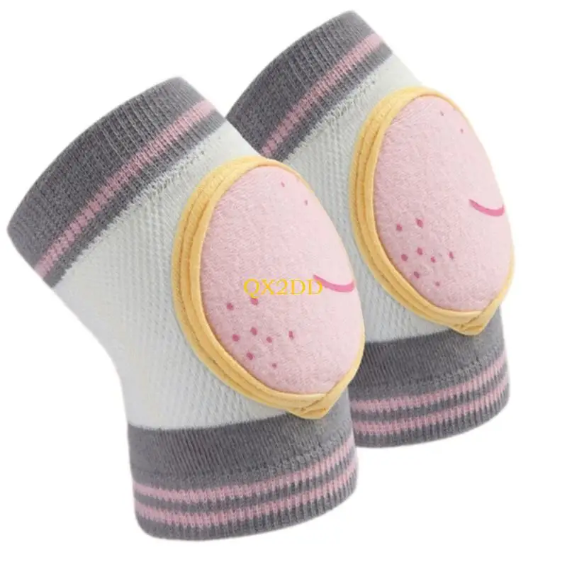 QX2D Baby Anti Slip Mangas rastreo rastreo elástico Guardias rodilla suaves Protecciones cómodas - imagen 5