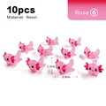 10pcs Axolotl-Rose