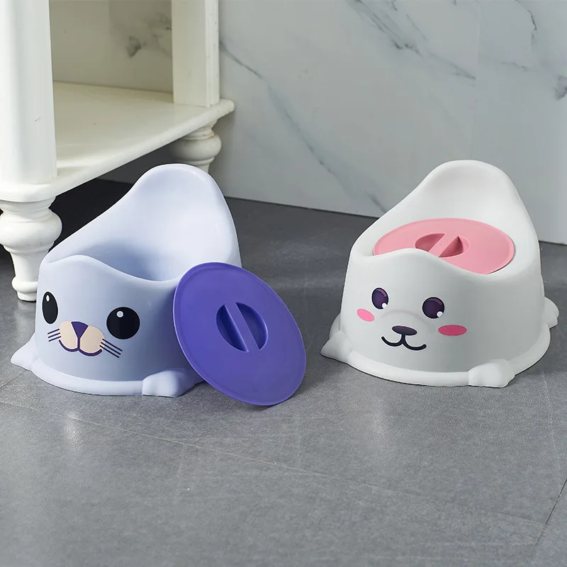 Orinal y asientos para bebé, entrenamiento de inodoro para niños, olla gruesa para niños y niñas, urinario infantil, lavabo, orinal suave, taburete, inodoro de viaje al aire libre