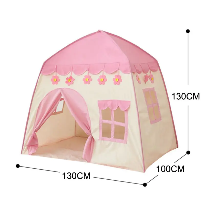 Tipi castillo de princesa plegable para juegos infantiles - imagen 4