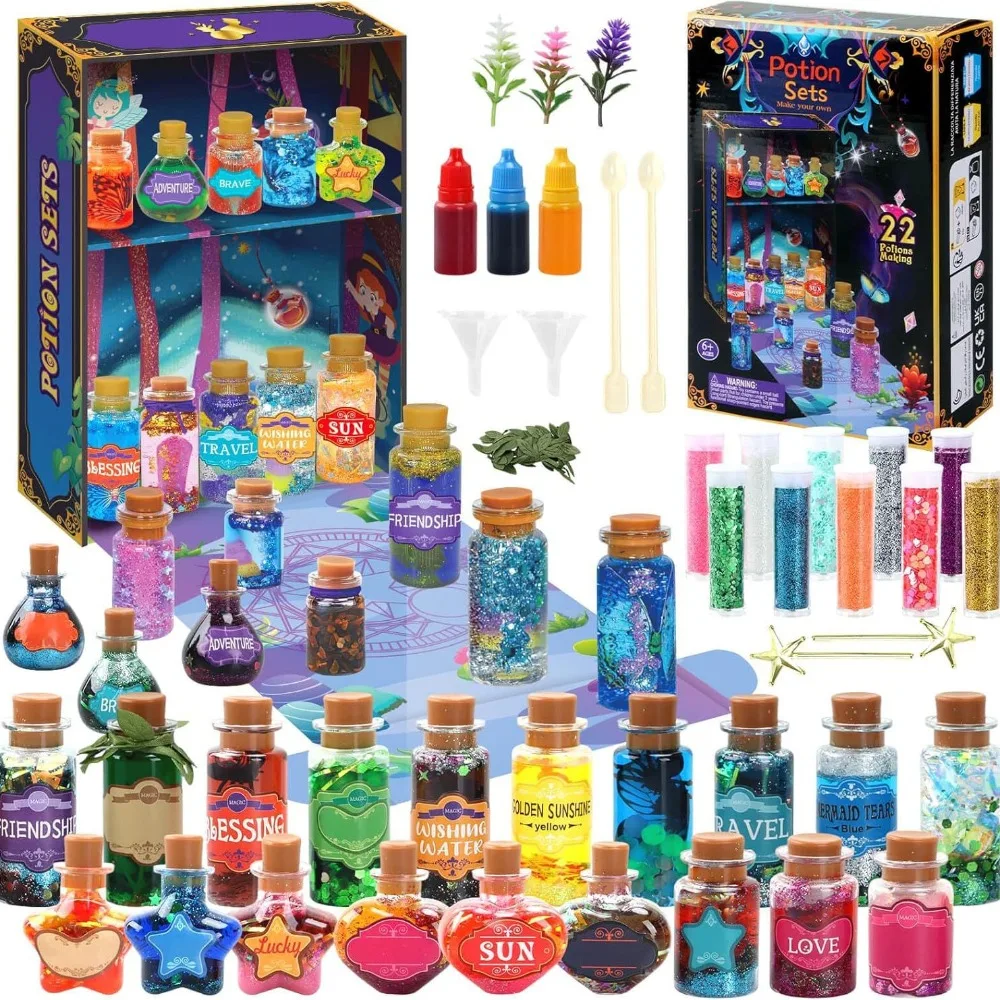 Kit pociones mágicas hadas – Juego DIY de magia para niños