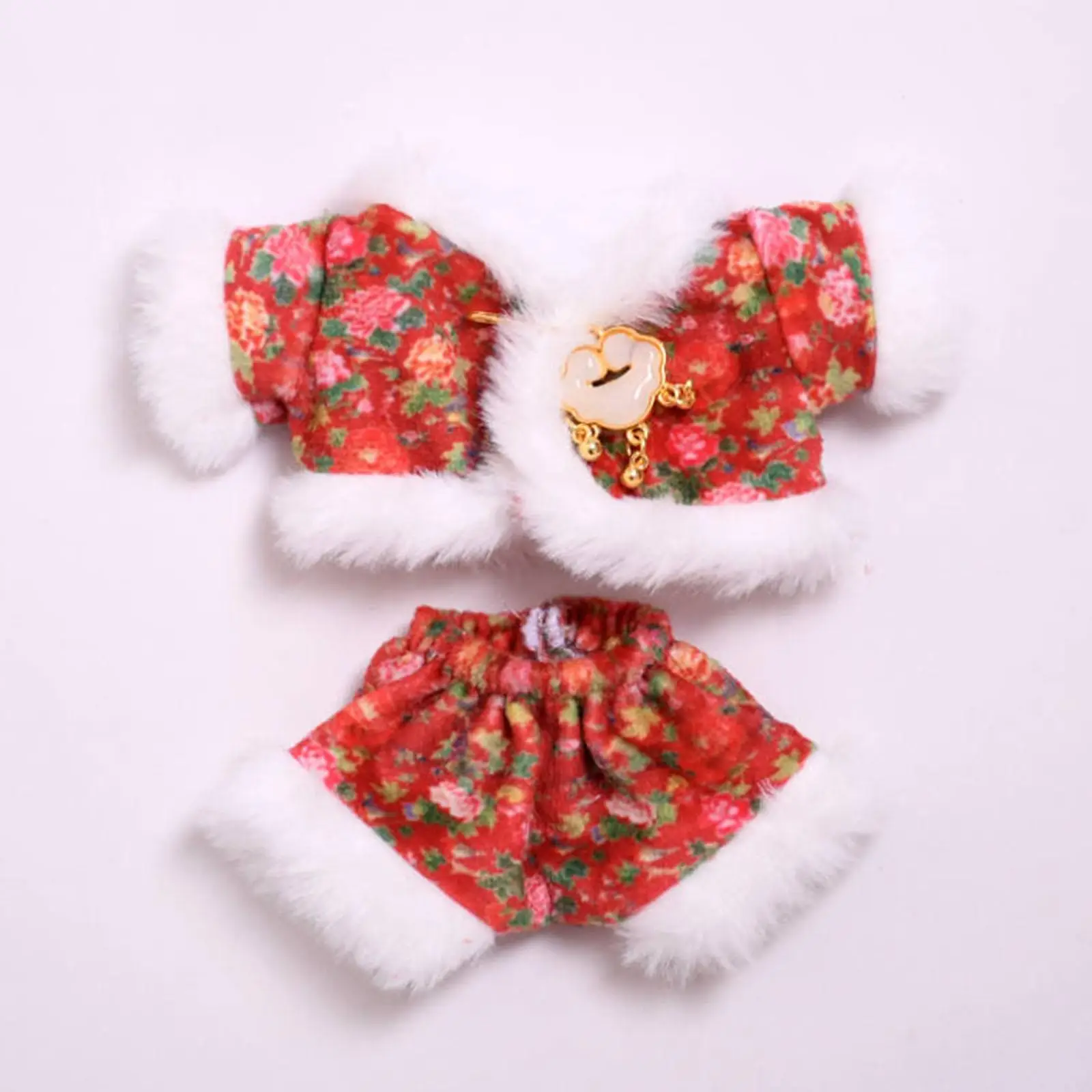 15cm-17cm Plush Doll Clothes Fashion Plush Doll Accessories Stuffed Animals Clothes Cartoon Doll Costume for Doll Accessories