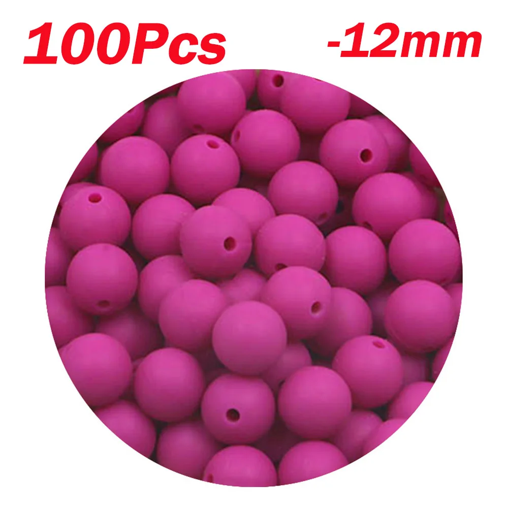 100pcs Violet red