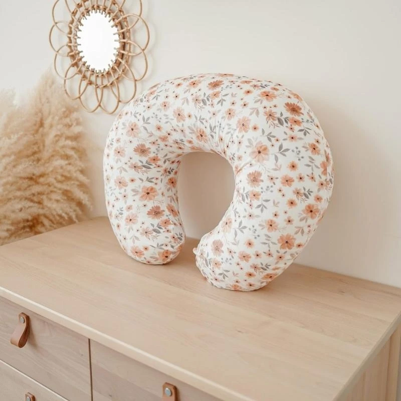 Q81A 2pcs cubiertas almohadas lactancia extraíbles para recién nacidos cubierta almohada lactancia suave y diseños - imagen 2