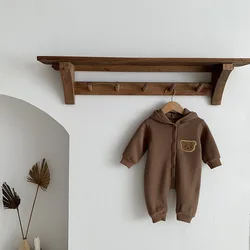 Milangel body felpa con capucha motivos oso – Niños