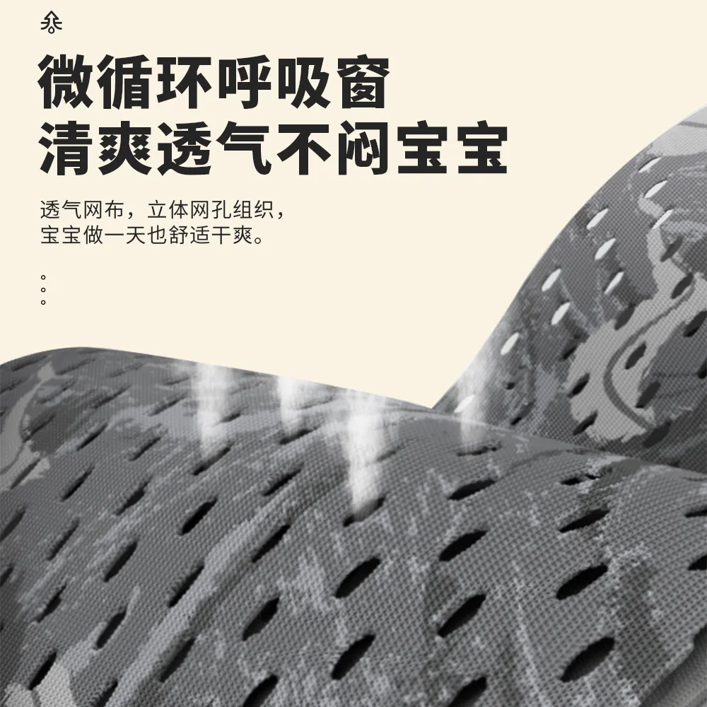 Portabebés tipo de transporte frontal, ligero de doble propósito, adecuado para recién nacidos, dispositivo de transporte para bebés - imagen 3