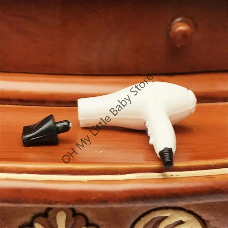 M76C 1/12 Doll House Hair Siper Set Miniature Hair Styling Tool para niños Accesorios Roleplay Decoración escenas realistas - imagen 4