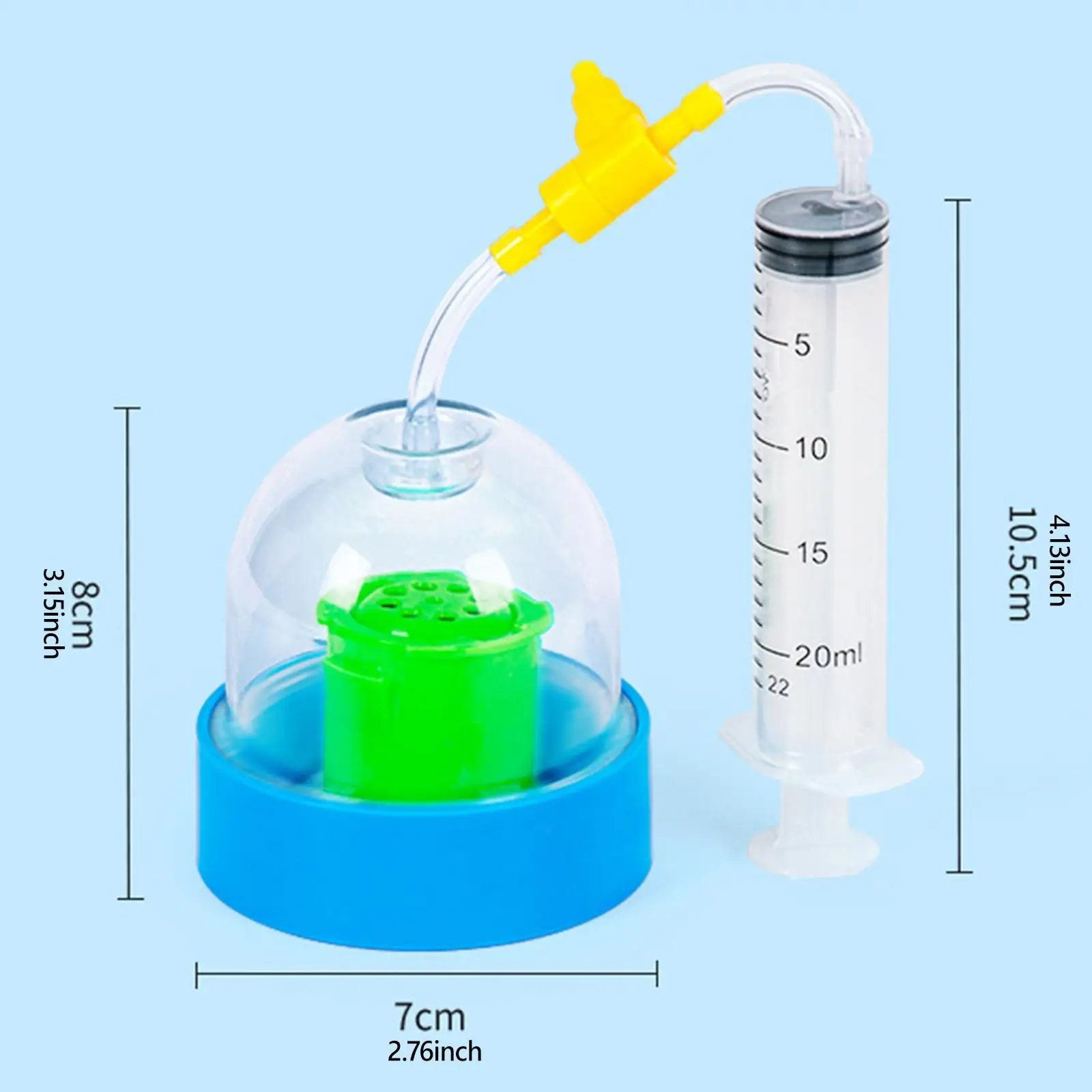 Vacuum Sound Kit Interactive Scientific Experimental Tool for Boys and Girls Classroom Children Teenager Students