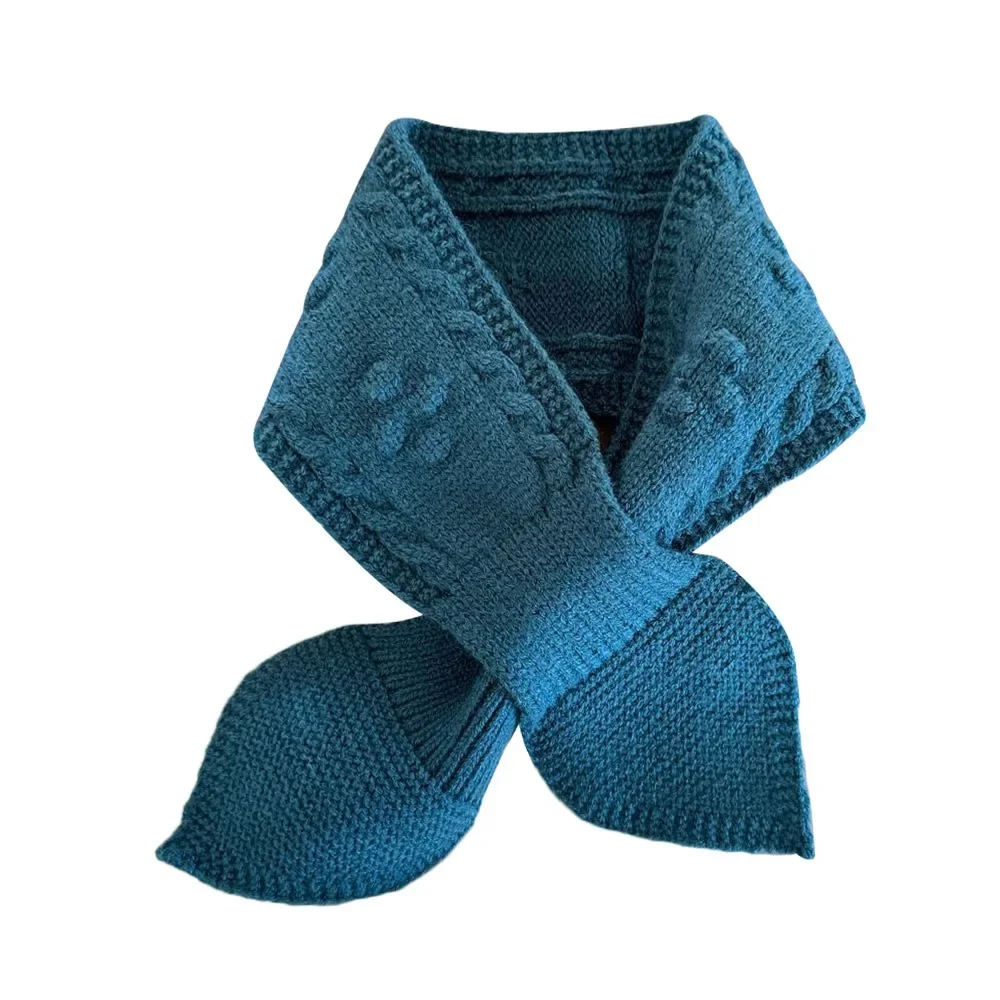 Bufanda infantile de punto suave para invierno – Cálida y acogedora - imagen 4