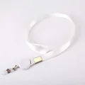white lanyard