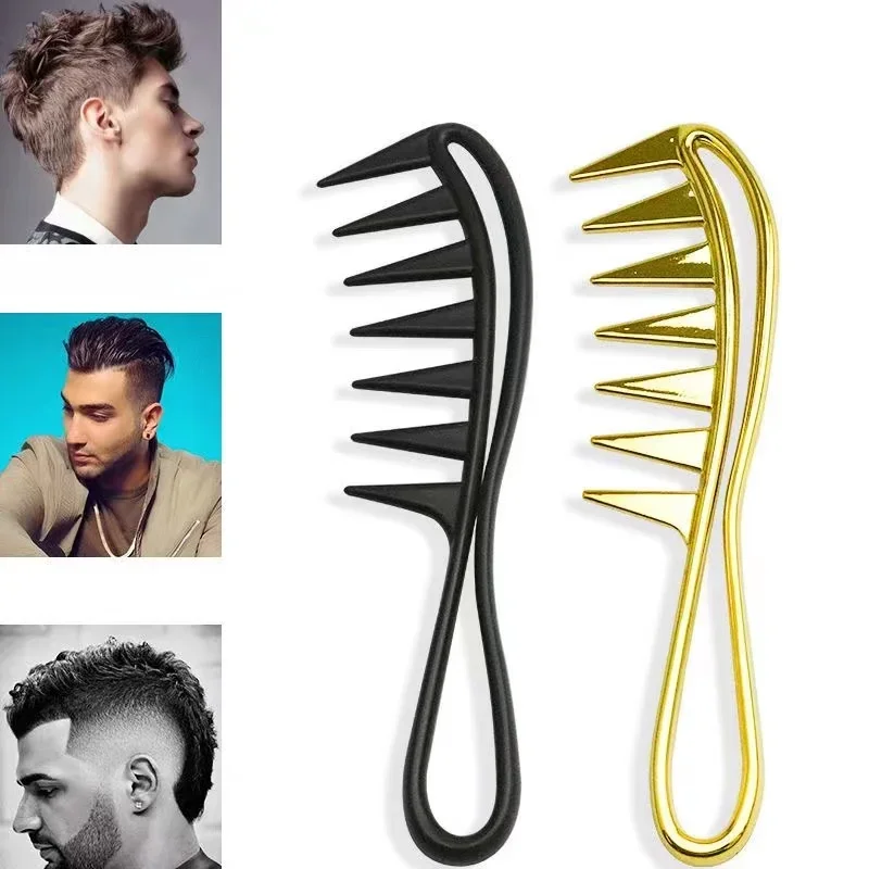 Peine para el hogar, cabeza de aceite, salón, grande, nuevo, diente de pelo, peine ancho, alisado, peine hueco para hombres y mujeres, peine de estilismo, accesorios de peluquero - imagen 3
