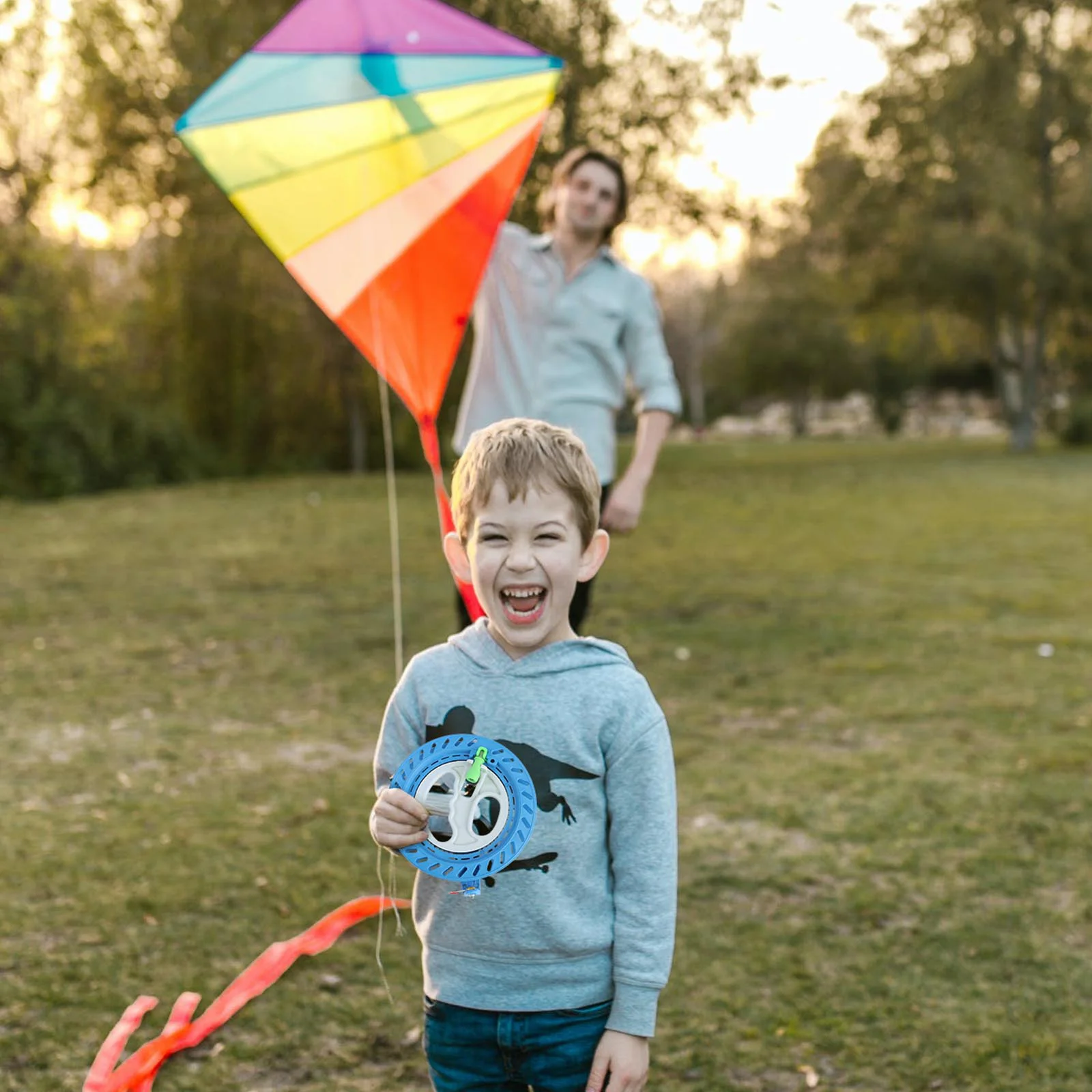 2 uds rueda de mano carrete de nailon disco cometa carrete enrollador accesorios de cable rodamiento