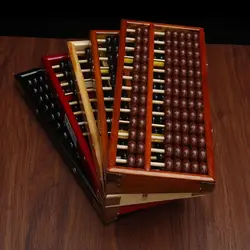 Ábaco de madera Montessori para aprendizaje matemático infantil