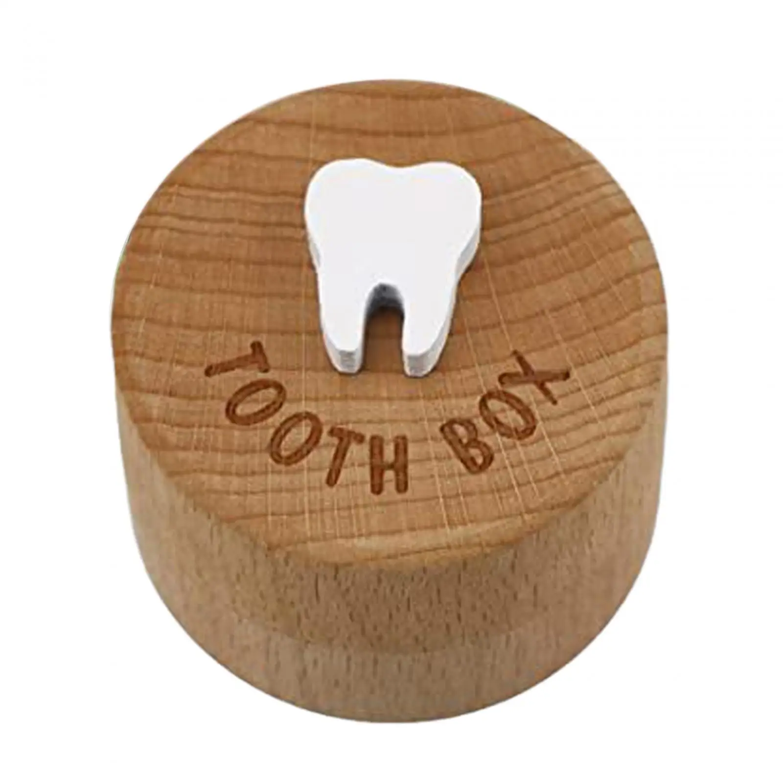 Organizador de almacenamiento de recuerdo de Hada de los dientes de madera personalizado para recuerdo infantil, caja de memoria para Baby Shower - imagen 5