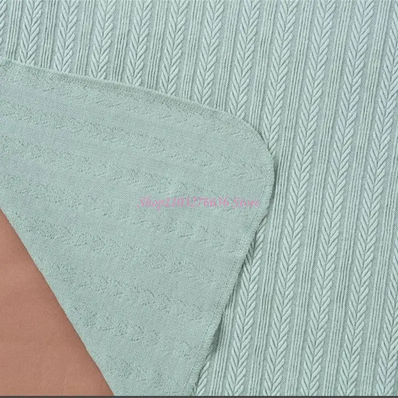 R6FD recién nacido sólido receptor recibiendo envoltura bebé recién nacido- con sombrero banda para cabeza - imagen 4