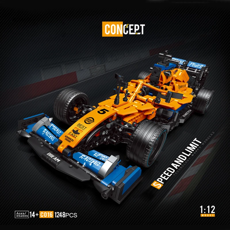 Bloques de construcción RC con coche de carreras para niños pequeños - imagen 5