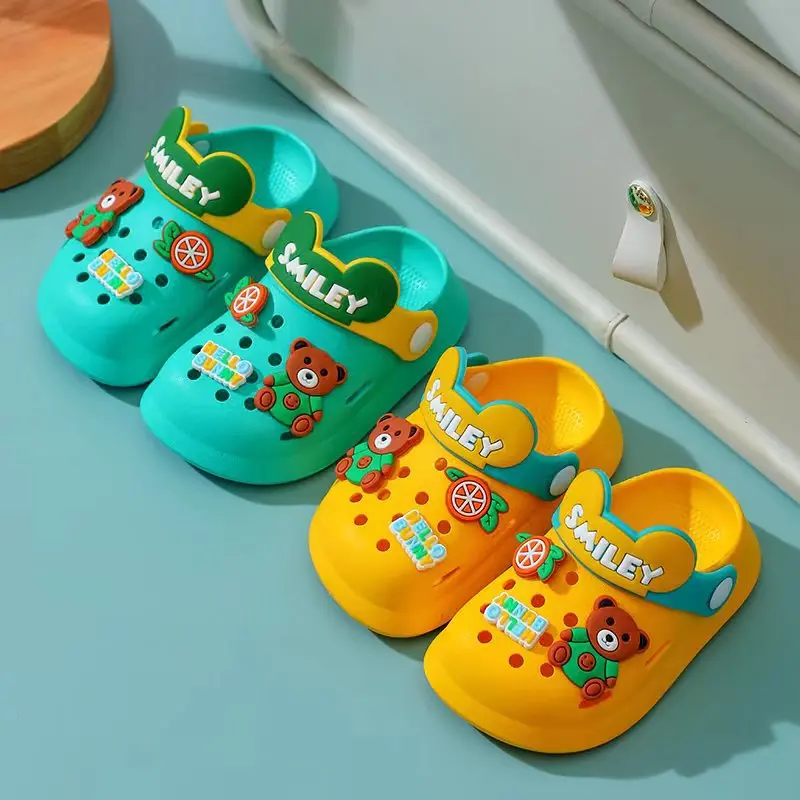 Sandalias infantiles de playa con suela blanda para aire libre - imagen 5