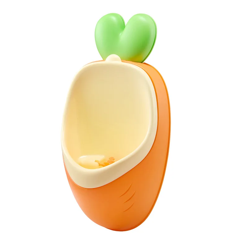 Orinal de entrenamiento para ir al baño con diseño de dibujos animados para niños, urinario colgado en la pared, uso diario para entrenamiento, soporte Vertical para orinar, entrenador - imagen 5