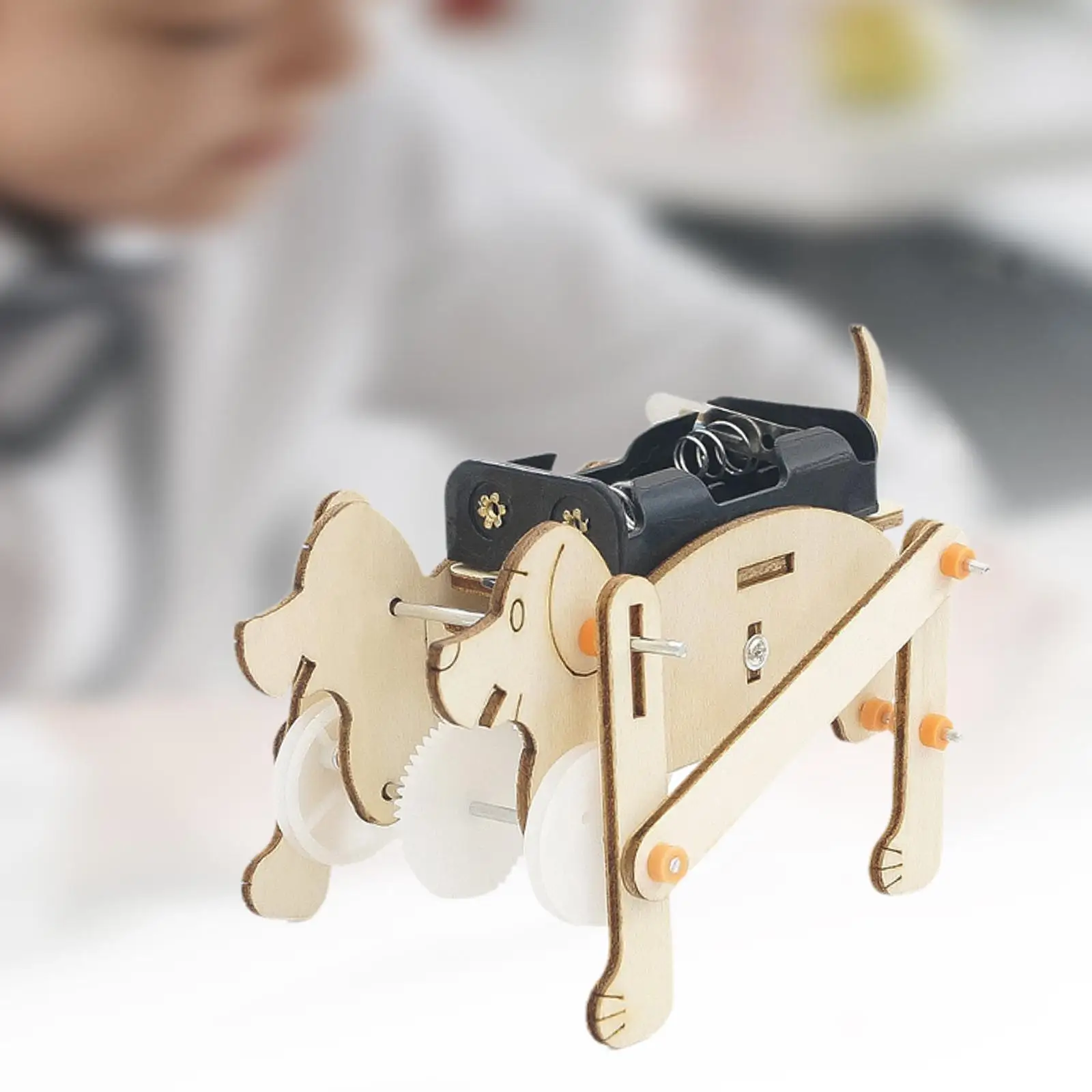 DIY Mini Mechanical Dog Toy Educational Toy DIY Classroom Teaching for Teens