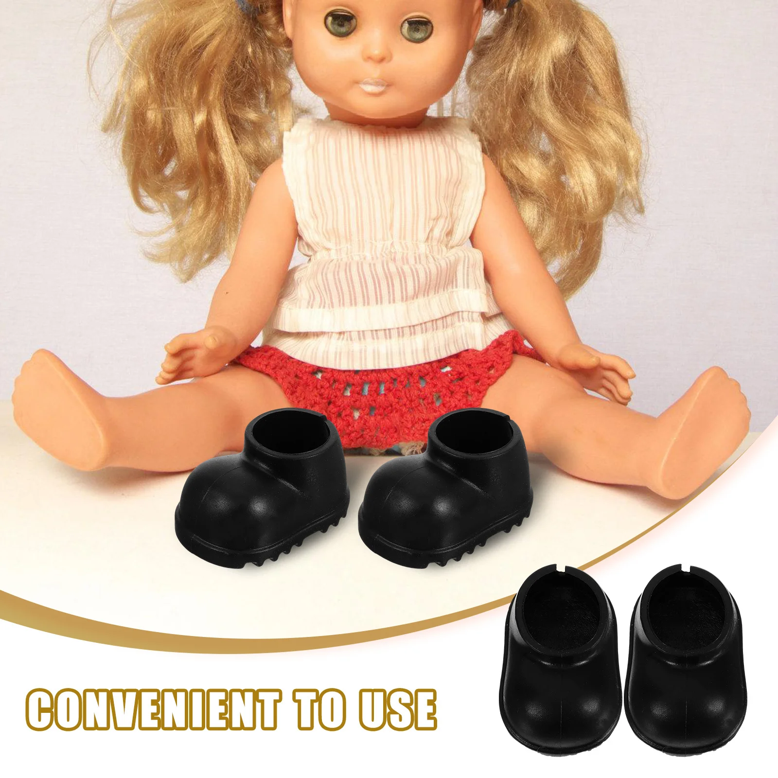 Botas de lluvia en miniatura, detalles realistas, diseño versátil, mejora el juego imaginativo, Mini adornos para casa, zapatos de simulación, 10 pares - imagen 2