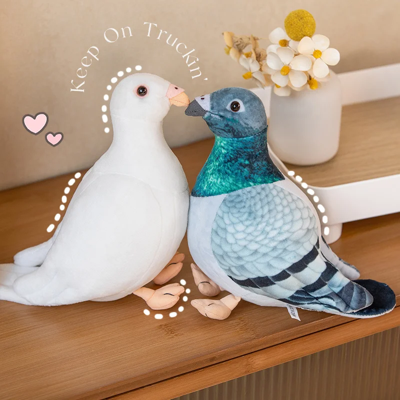 Peluche pájaro realista para niño – Decoración infantil - imagen 2