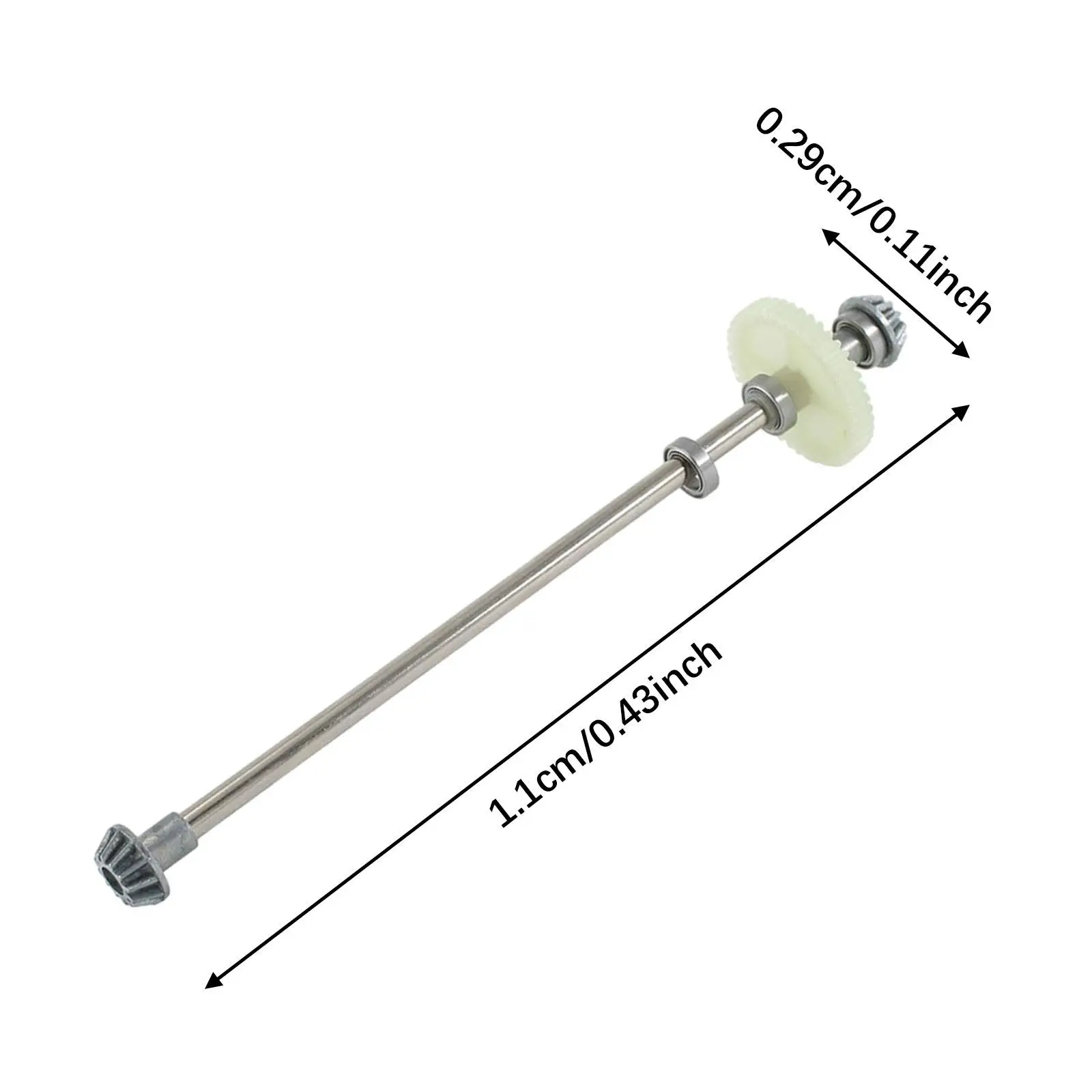 1:14 Scale Drive Shaft DIY Accs Replace Parts Metal Main Central Axle Drive