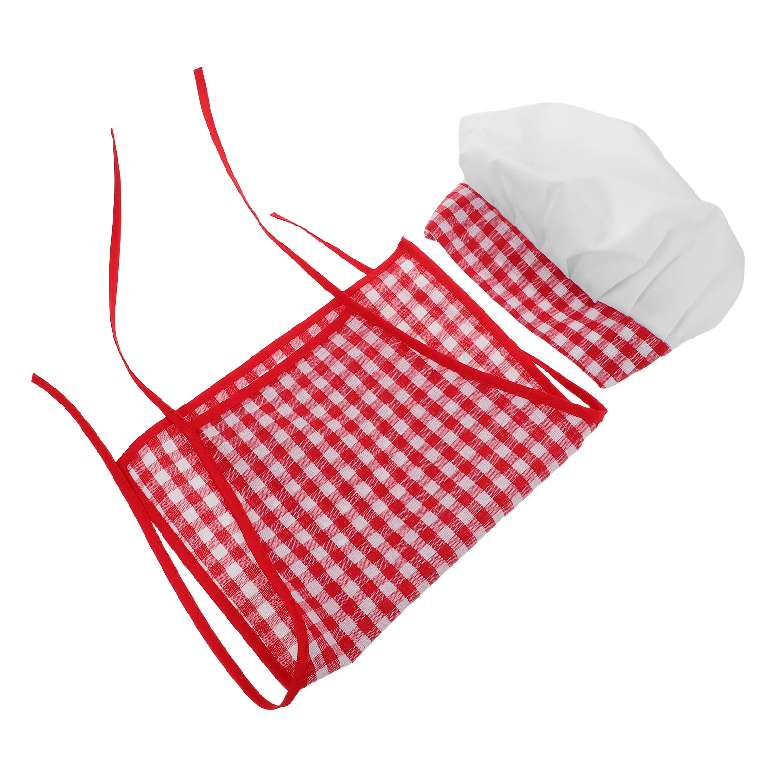 Disfraz de Chef para Niños, Disfraz de Chef para Bebé, Delantal y Gorro Suaves y Transpirables para Niños Pequeños, Juego de Roles de Repostería, Fotografía de Recién Nacidos - imagen 3