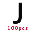 100pcs J
