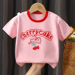 Camiseta de algodón manga corta para niños – Cómoda y divertida